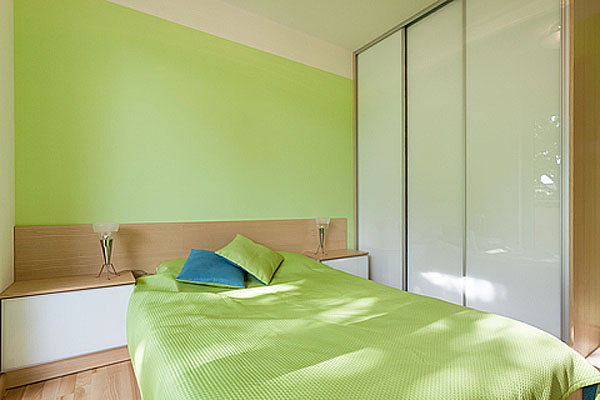 Zielona sypialnia